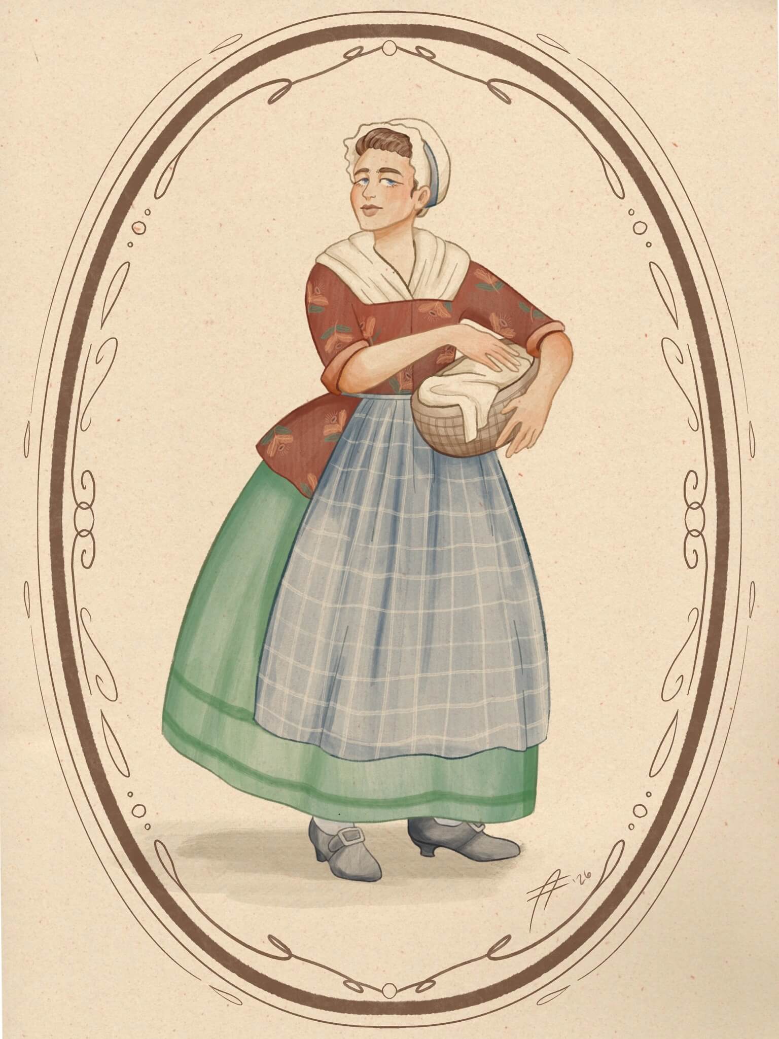 18th century woman