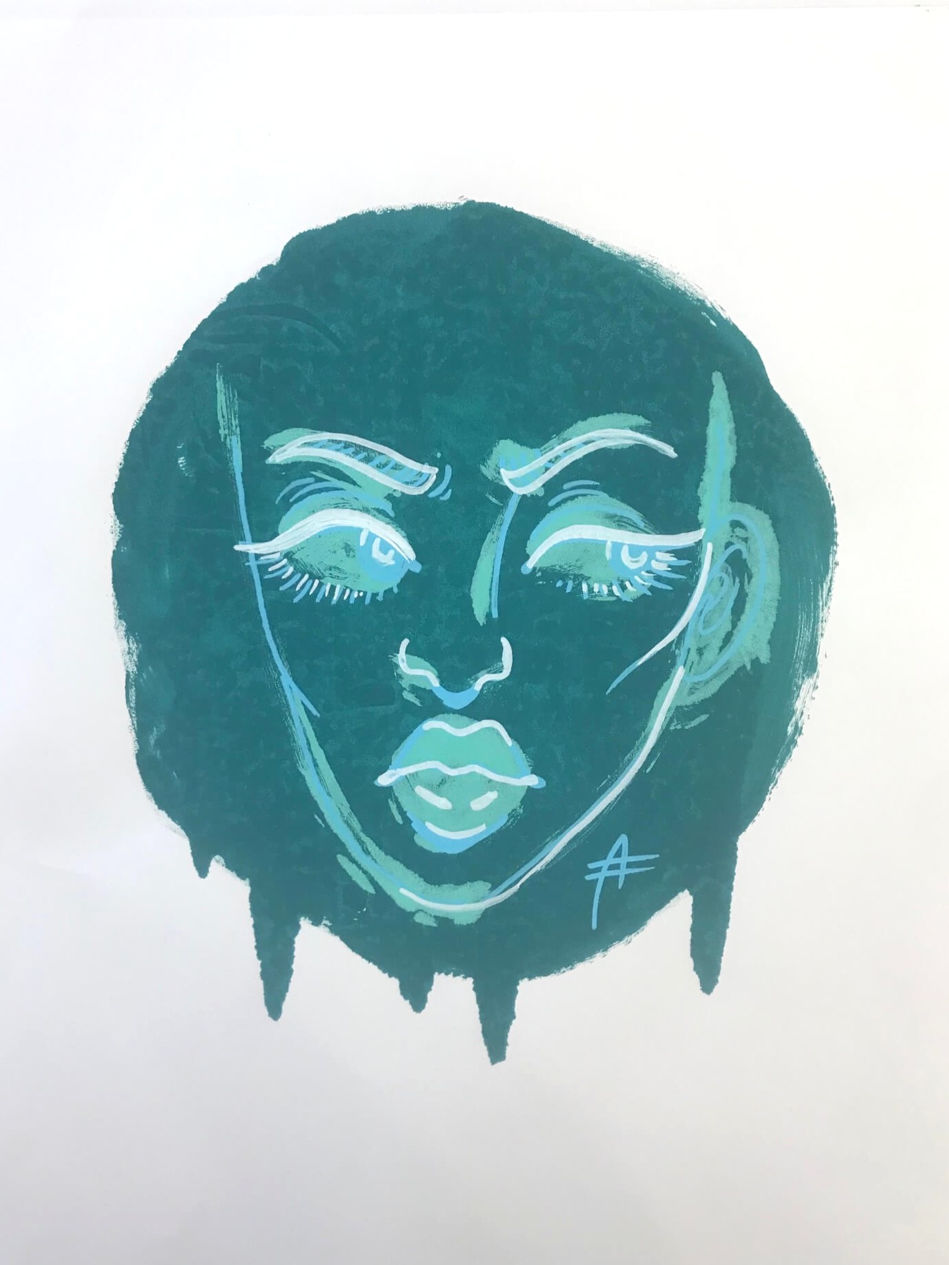 teal face 2
