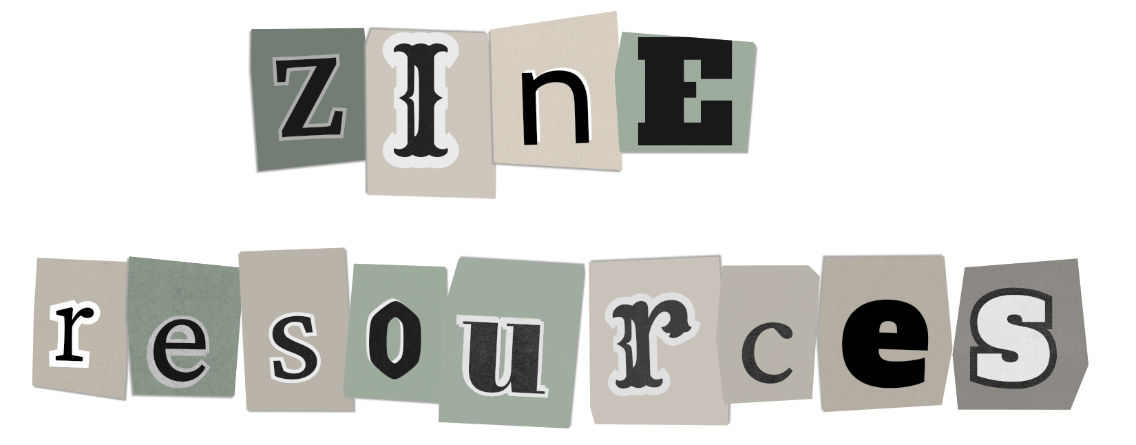 zine resources